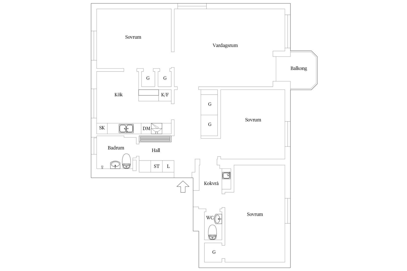 Bostadsrätt, Paternostervägen 74, 1 tr, Hammarbyhöjden, Stockholm