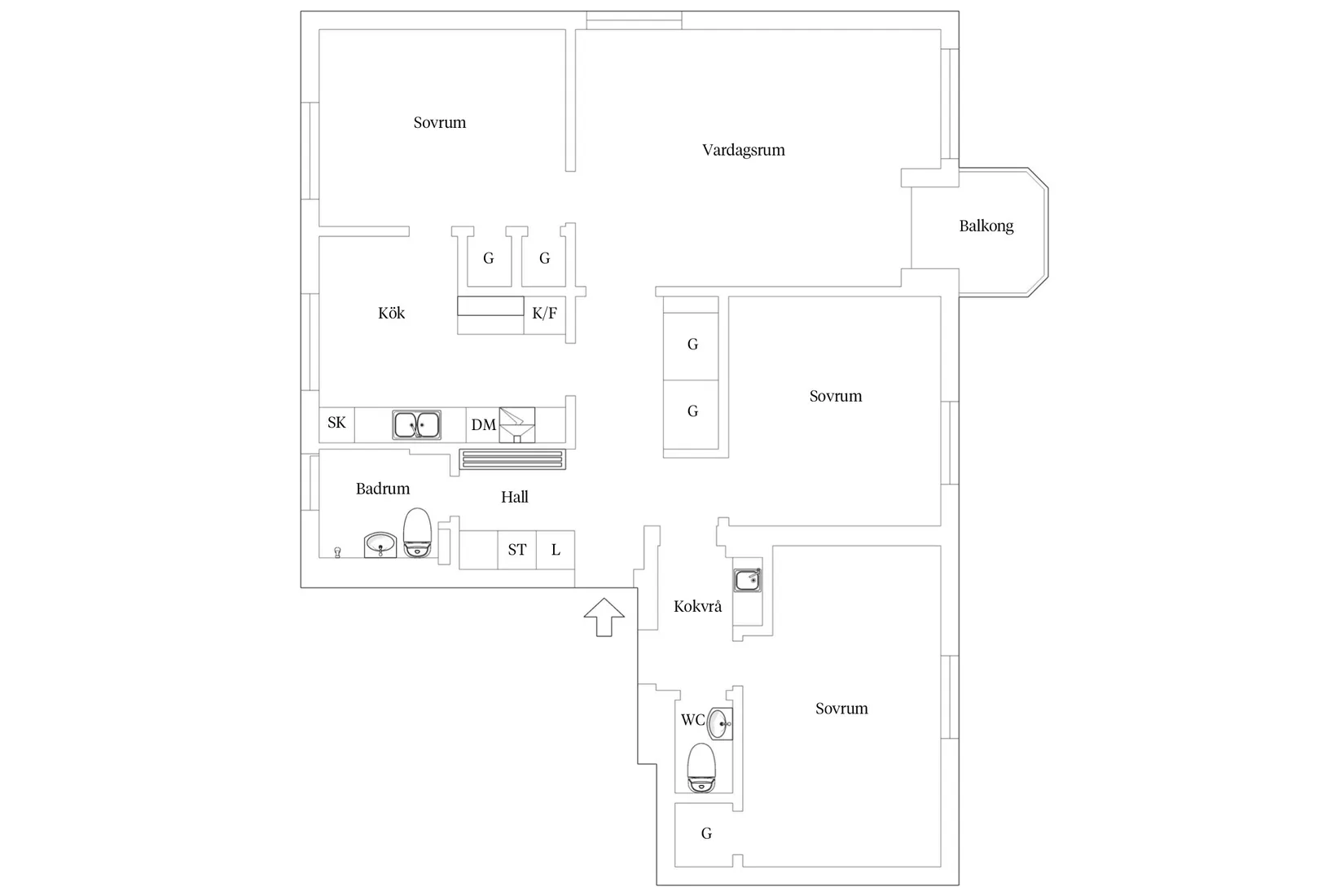 Bostadsrätt, Paternostervägen 74, 1 tr, Hammarbyhöjden, Stockholm