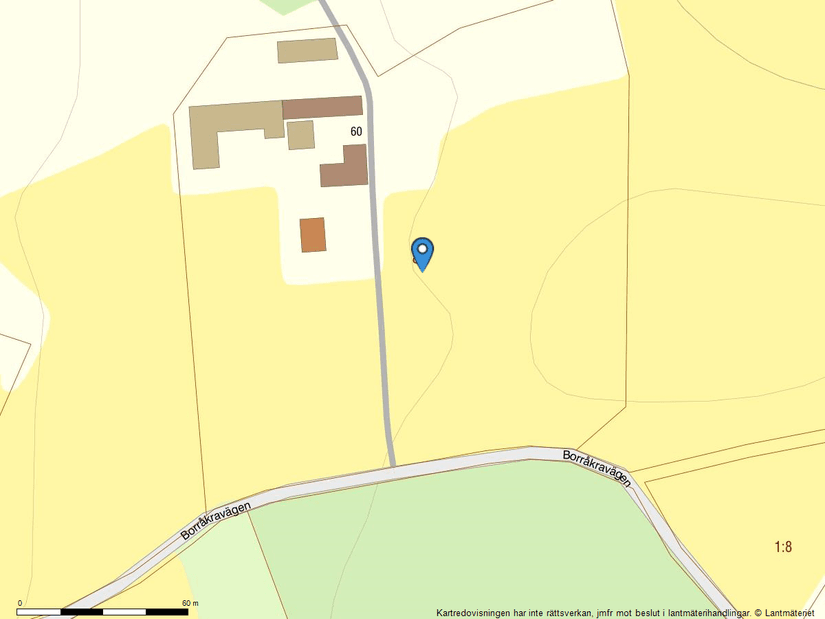 Villa, Borråkravägen 60, Degeberga, Kristianstad