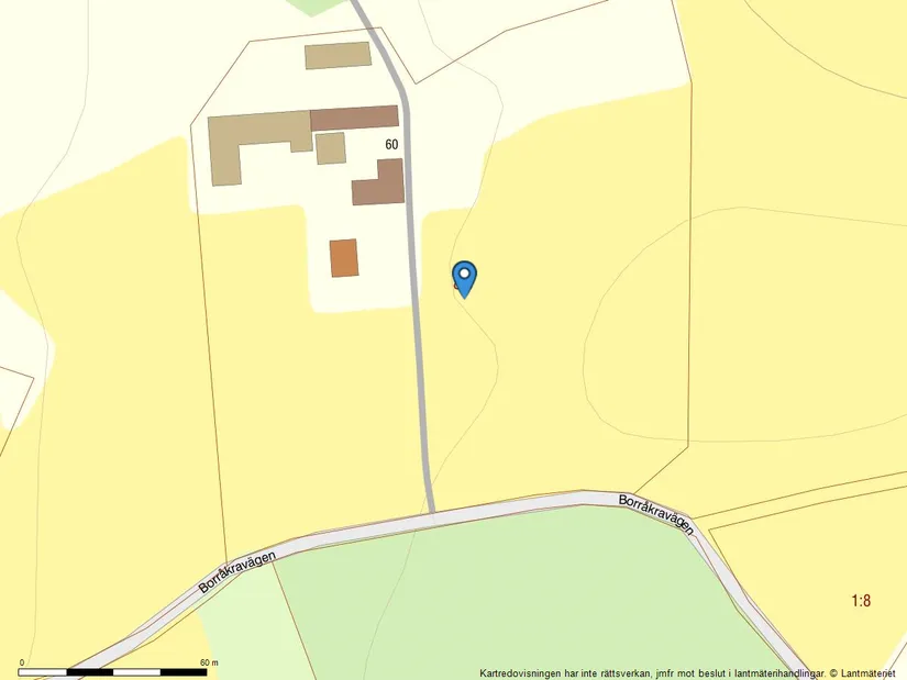 Villa, Borråkravägen 60, Degeberga, Kristianstad