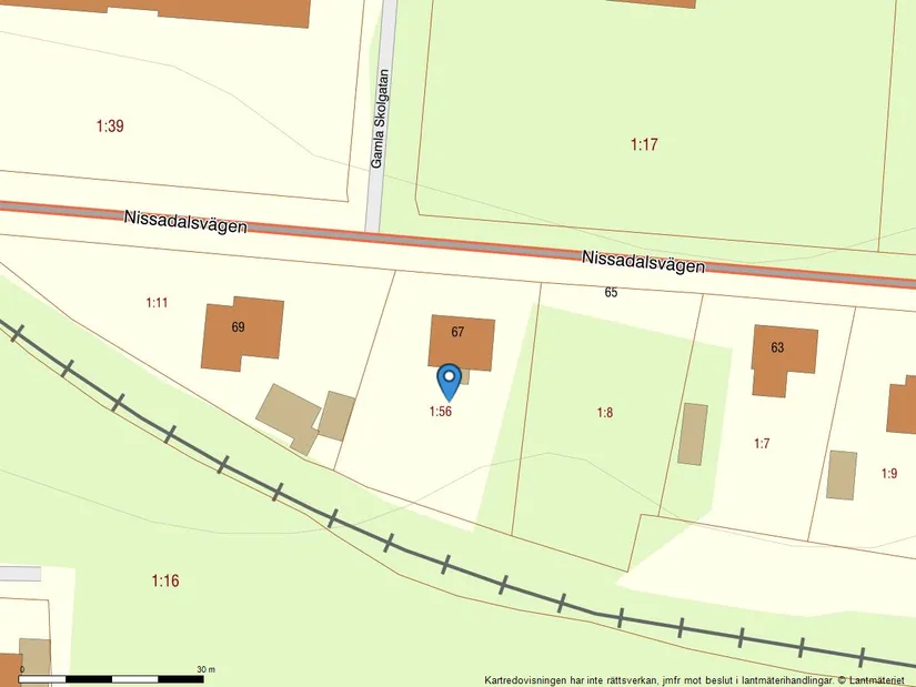 Villa, Nissadalsvägen 67, Rydöbruk, Hylte