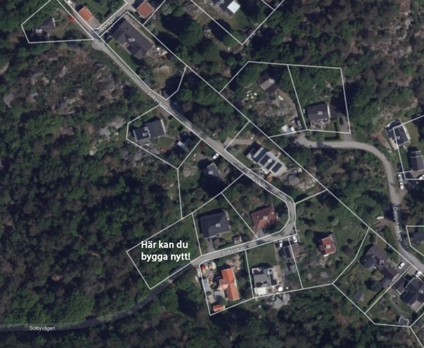 Tomt, Solbyvägen 81, Kungsbacka