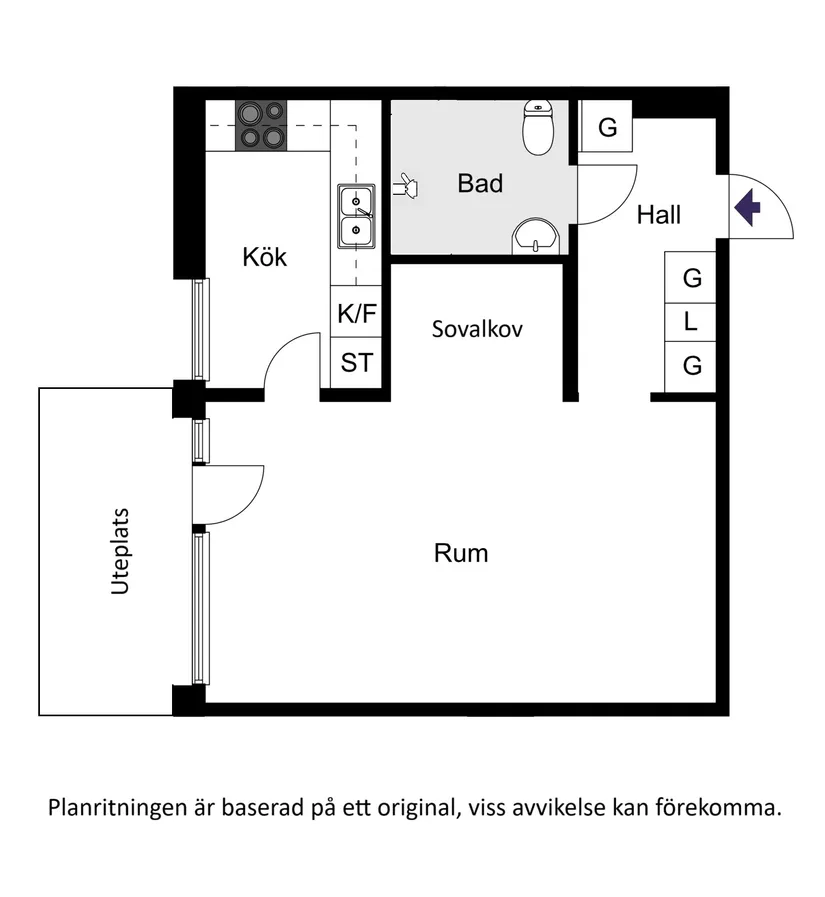 Bostadsrätt, Rosengårdsvägen 37, Rosengården, Vallentuna