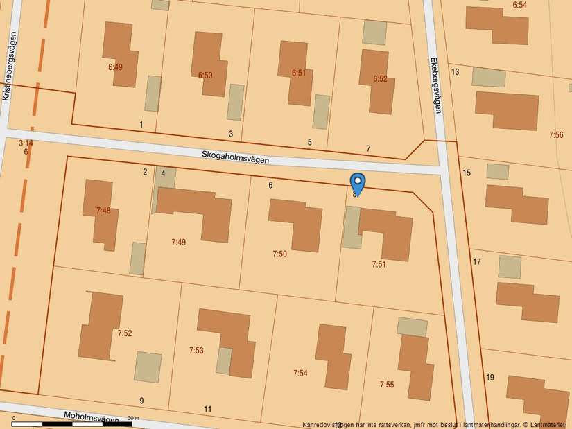 Tomt, Skogaholmsvägen 8, Marieberg, Örebro