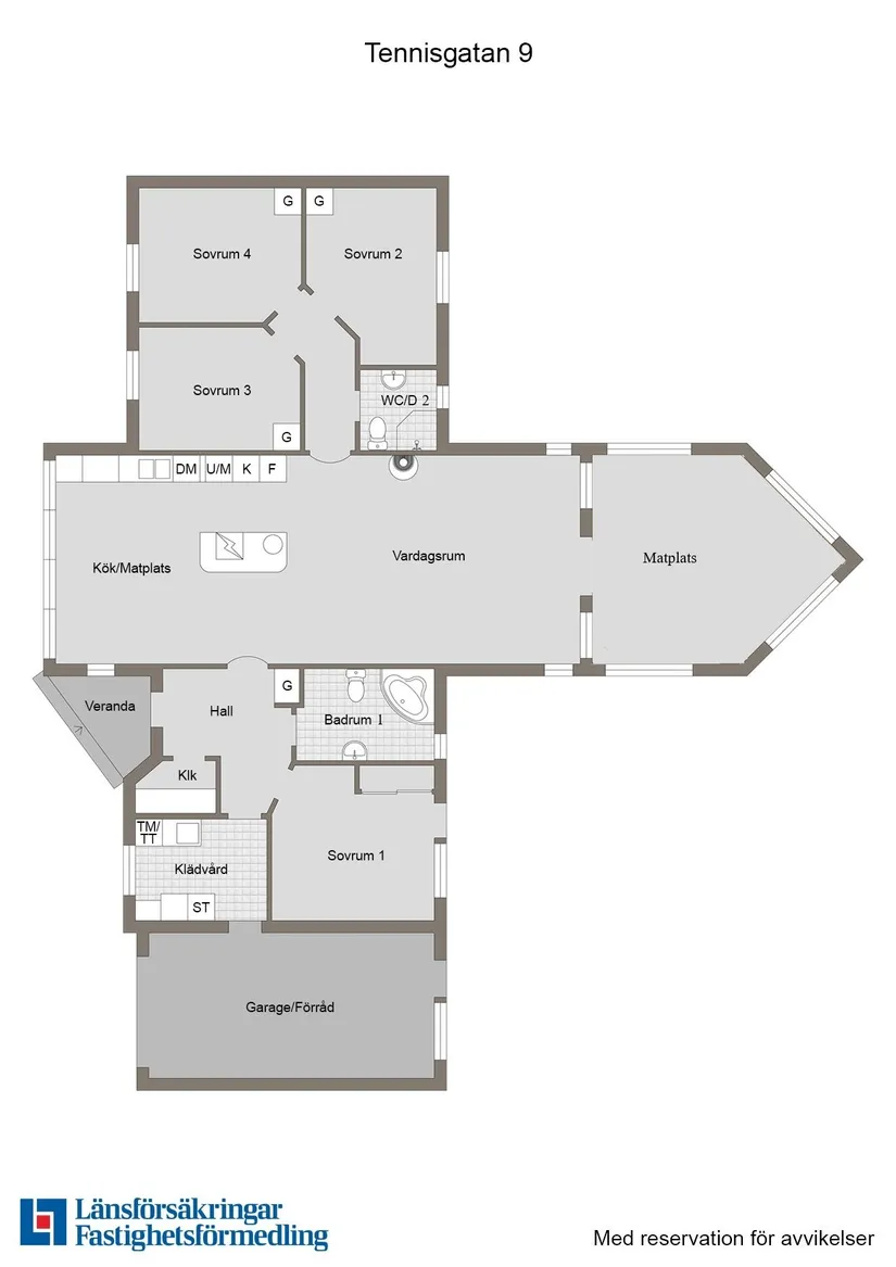 Villa, Tennisgatan 9, Gröngarn, Enköping