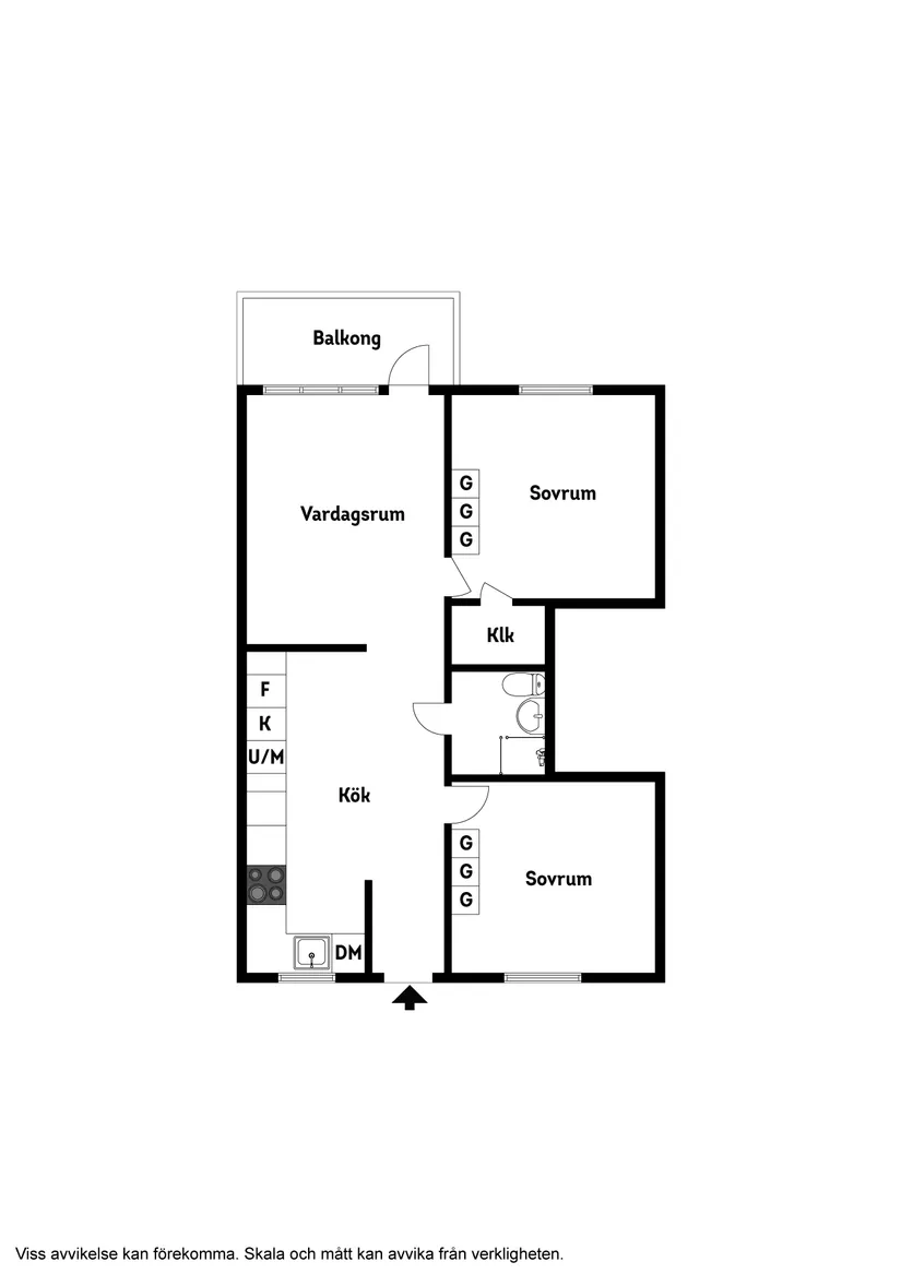 Bostadsrätt, Ingegatan 6G, Iskällan/Centralt vid älven, Kungälv