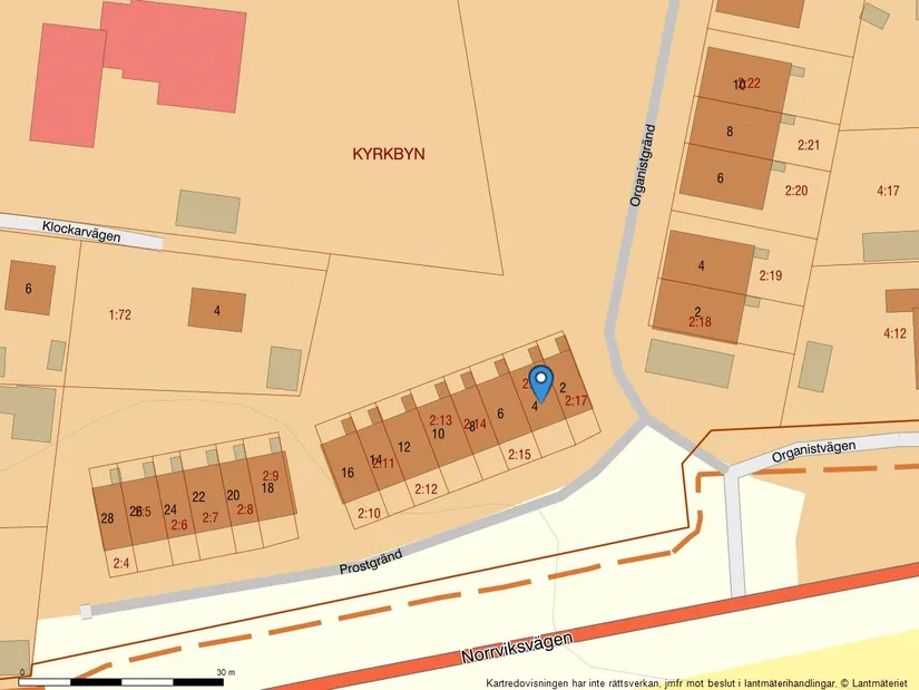 Villa, Radhus, Prostgränd 4, Barkarby, Järfälla