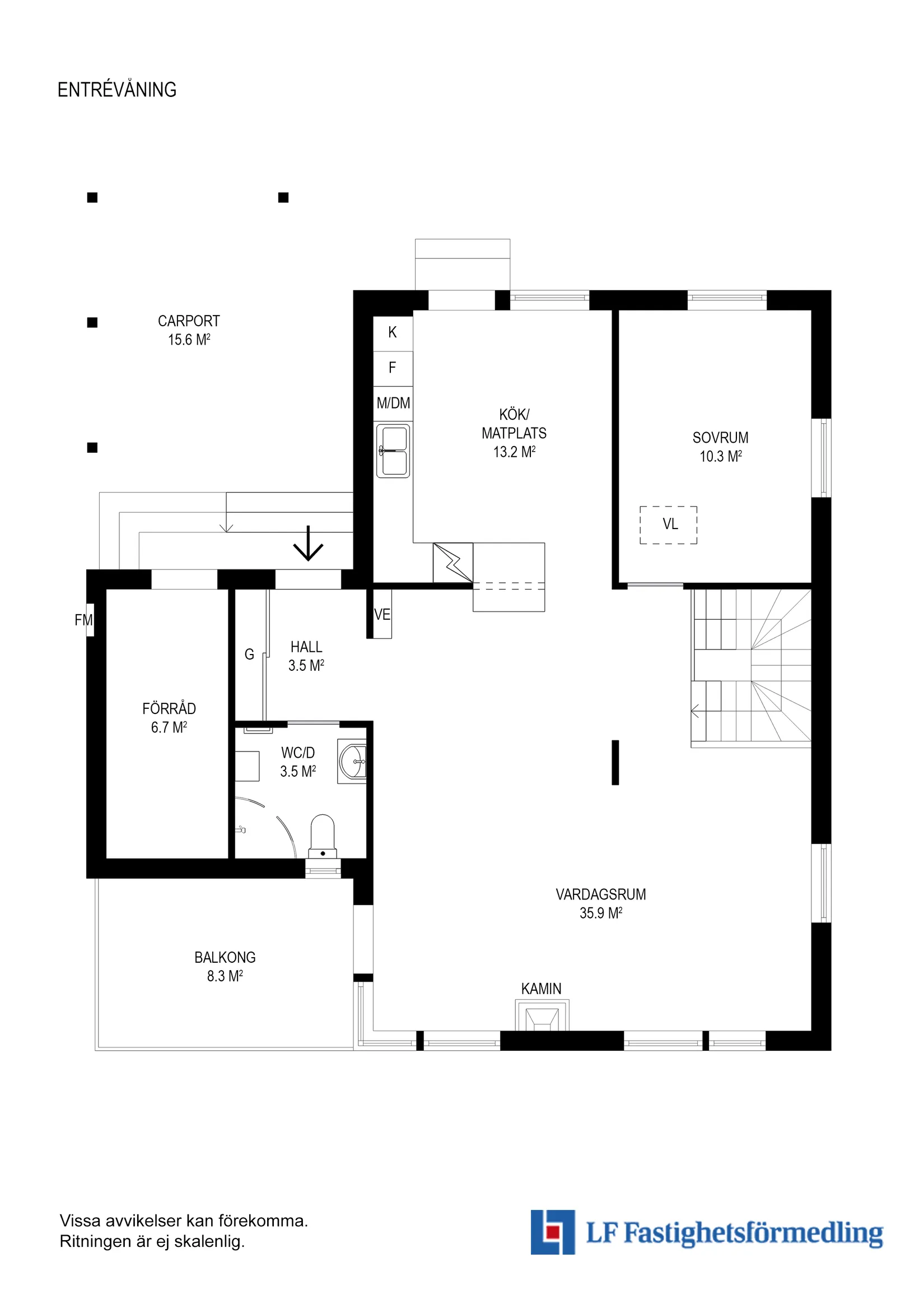 Villa, Skogvaktarestigen 4, Kvarnskogen, Sollentuna