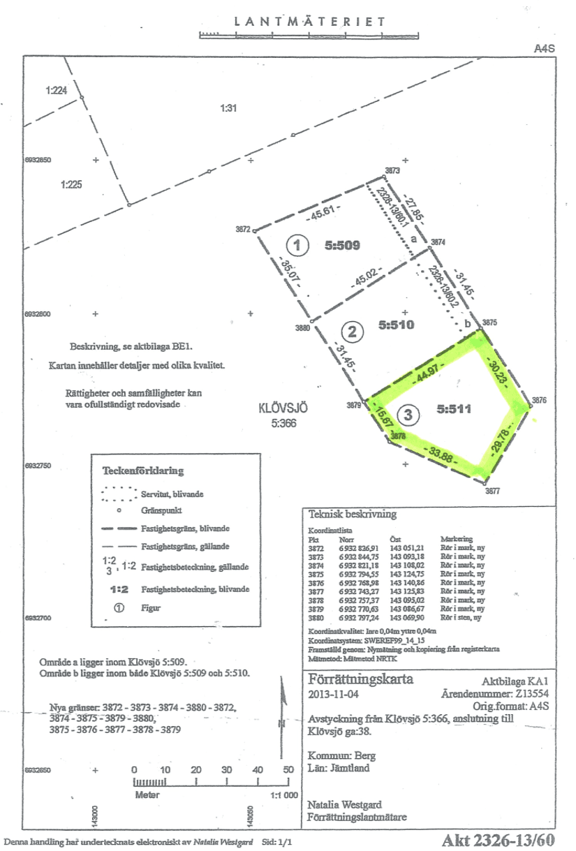 Tomt, Sten Karlssons väg 8, Solbacken, Storhogna, Berg