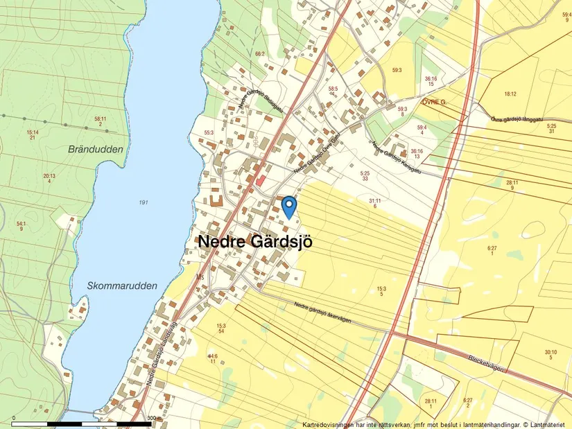 Villa, Nedre Gärdsjö Övre gatu 20, Nedre Gärdsjö, Rättvik