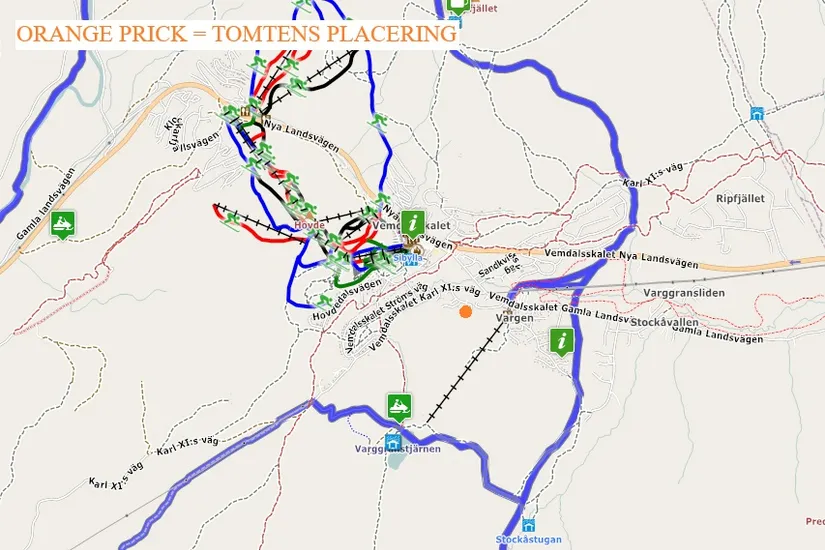 Tomt, Vemdalsskalet Järvslingan, Vemdalsskalet, Härjedalen