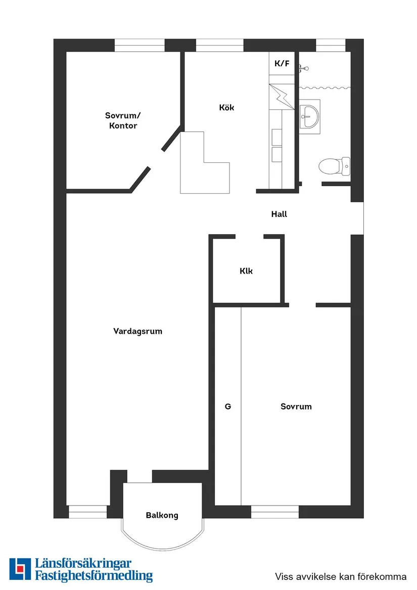 Bostadsrätt, Krondikesvägen 24A, Tegelplan, Östersund