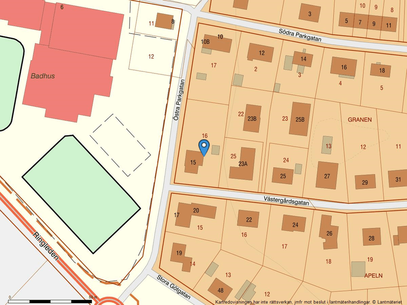 Villa, Östra Parkgatan 15, Herrljunga centralt, Herrljunga