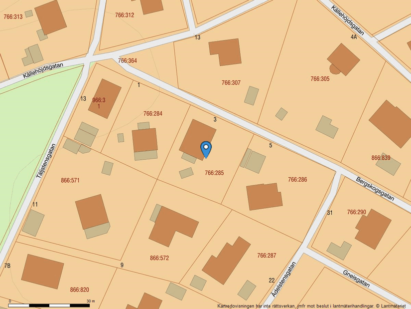 Villa, Bergskogsgatan 3, Hisings Backa, Göteborg