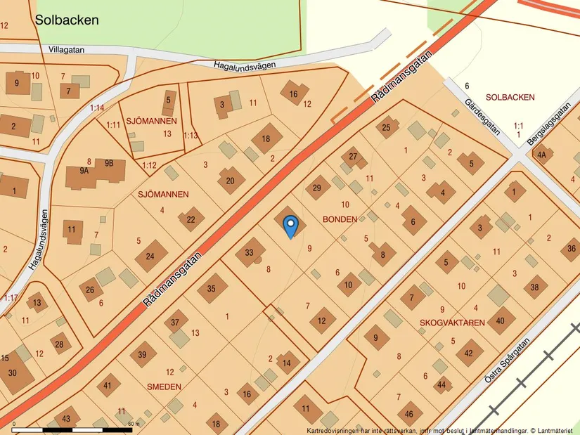 Villa, Rådmansgatan 31, Marielund, Kristinehamn