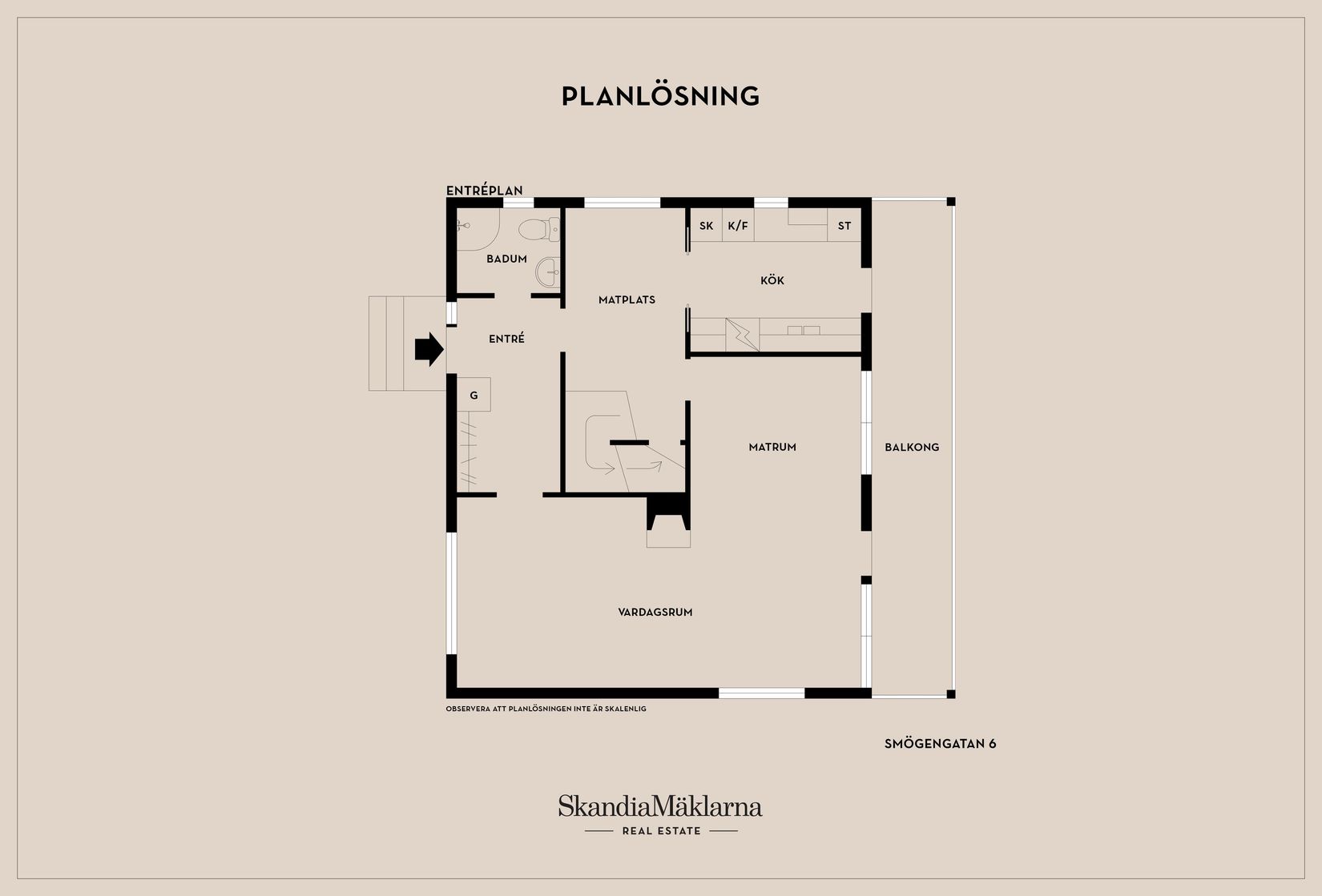 Villa, Smögengatan 6, Strandbaden, Höganäs