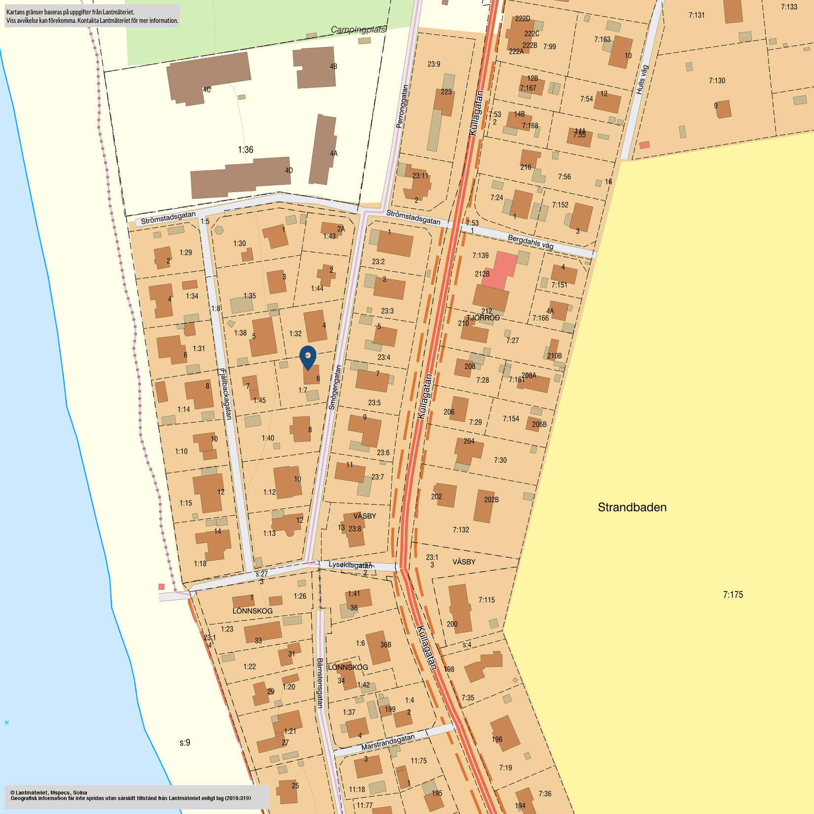 Villa, Smögengatan 6, Strandbaden, Höganäs