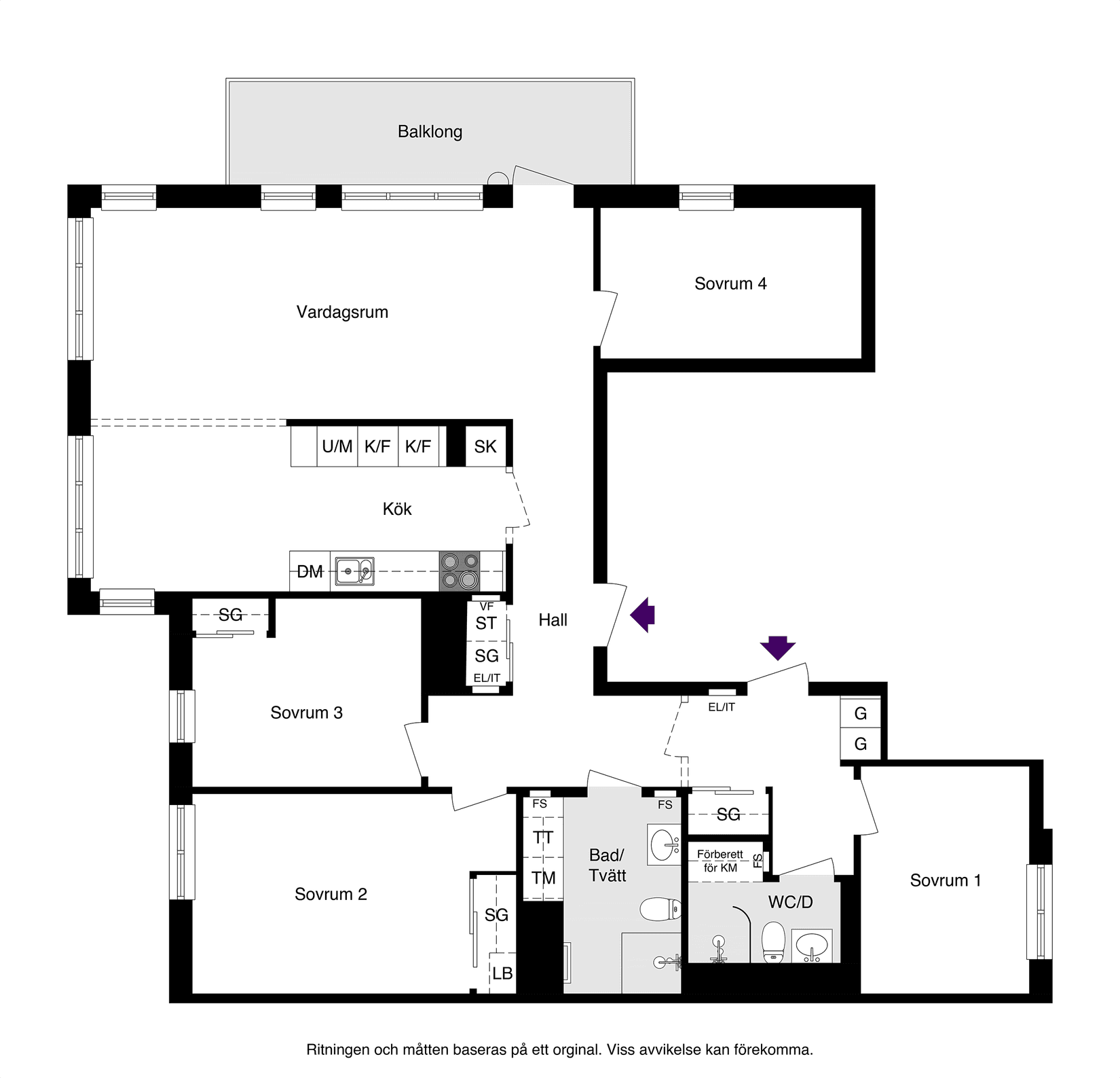 Bostadsrätt, Sockergatan 6, Kungsängen, Uppsala