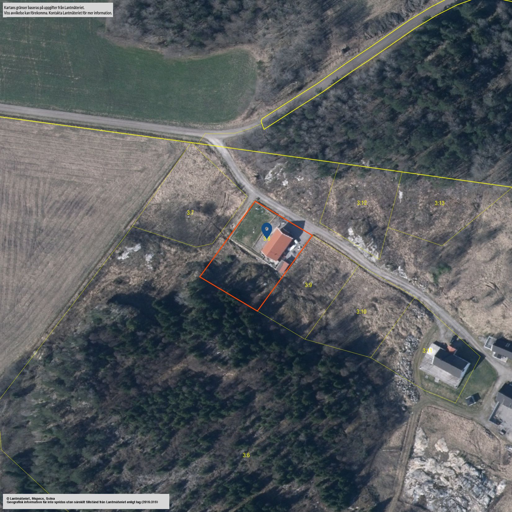 Villa, Nedre Strängen 3, Skee, Strömstad