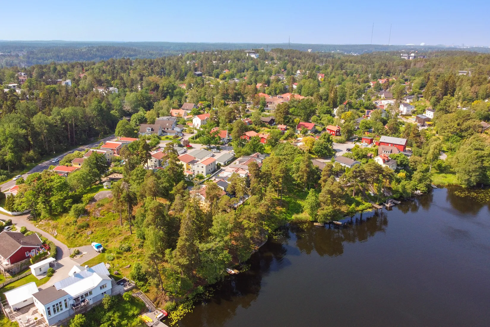 Villa, Radhus, Junkervägen 12, Lännersta, Nacka