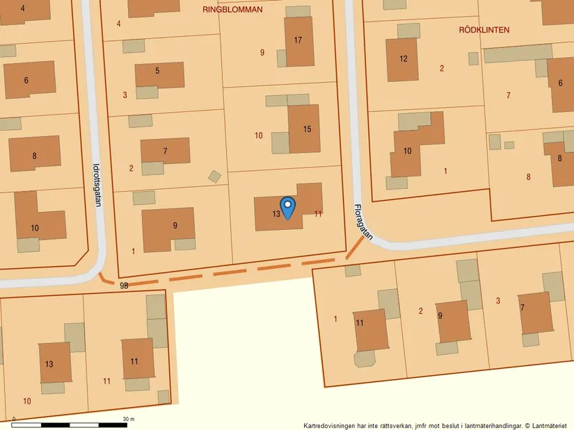 Villa, Floragatan 13, Påarp, Helsingborg