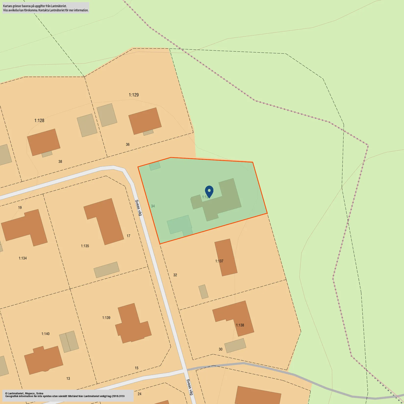 Villa, Sveas väg 34, Kallfors, Södertälje