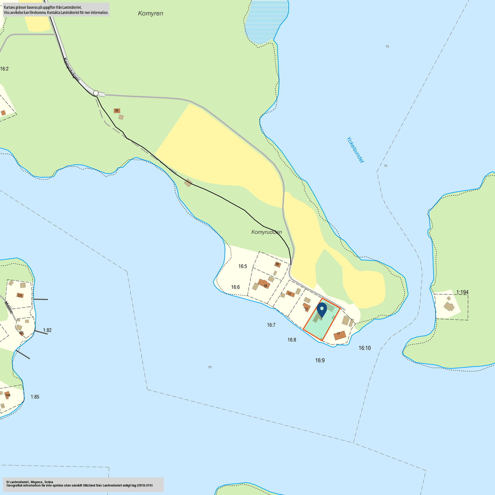 Fritidshus, Komyravägen 15, Ockelbo