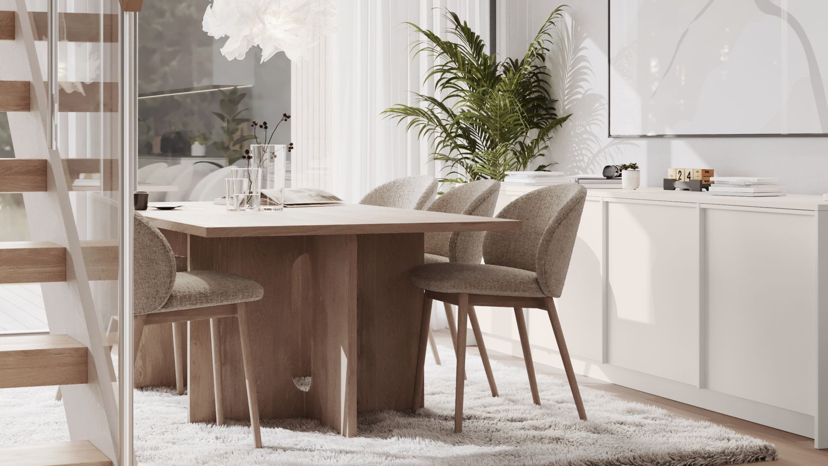 Radhus, Koordinatvägen 1-7 m.m, Högmora, Huddinge