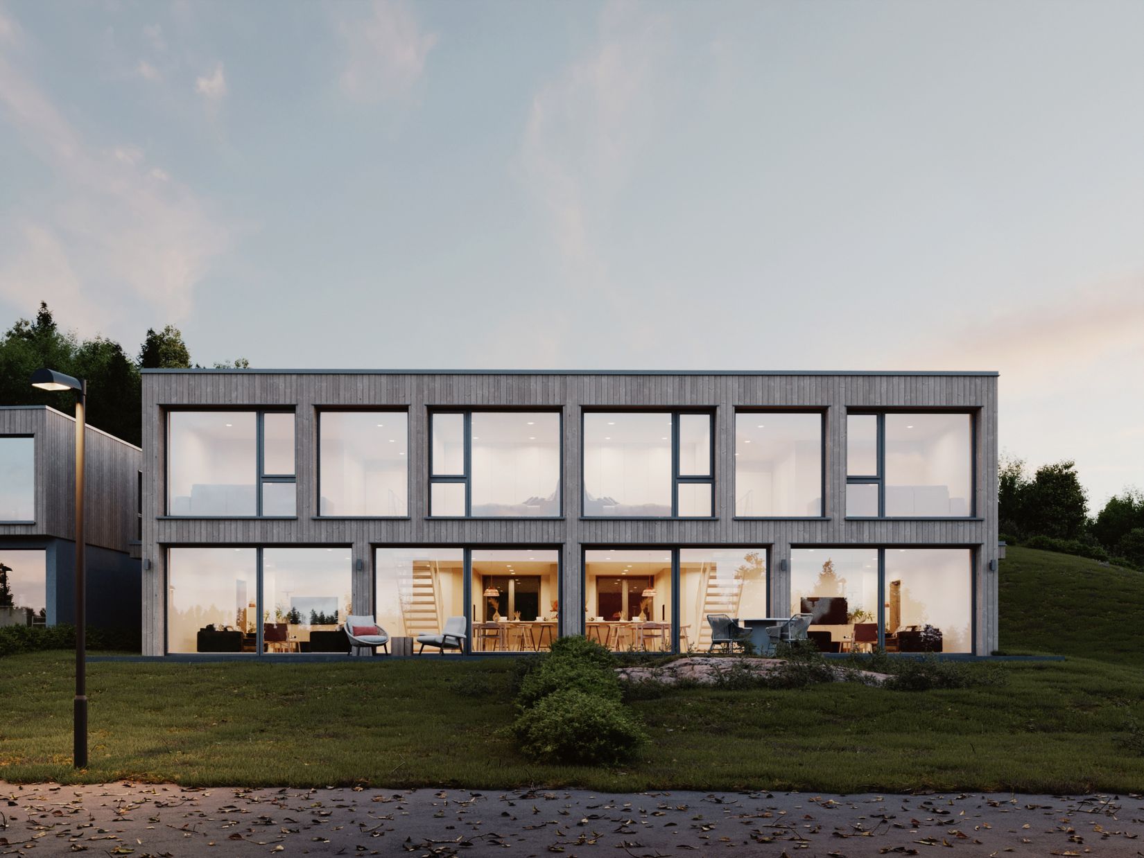 Radhus, Koordinatvägen 1-7 m.m, Högmora, Huddinge