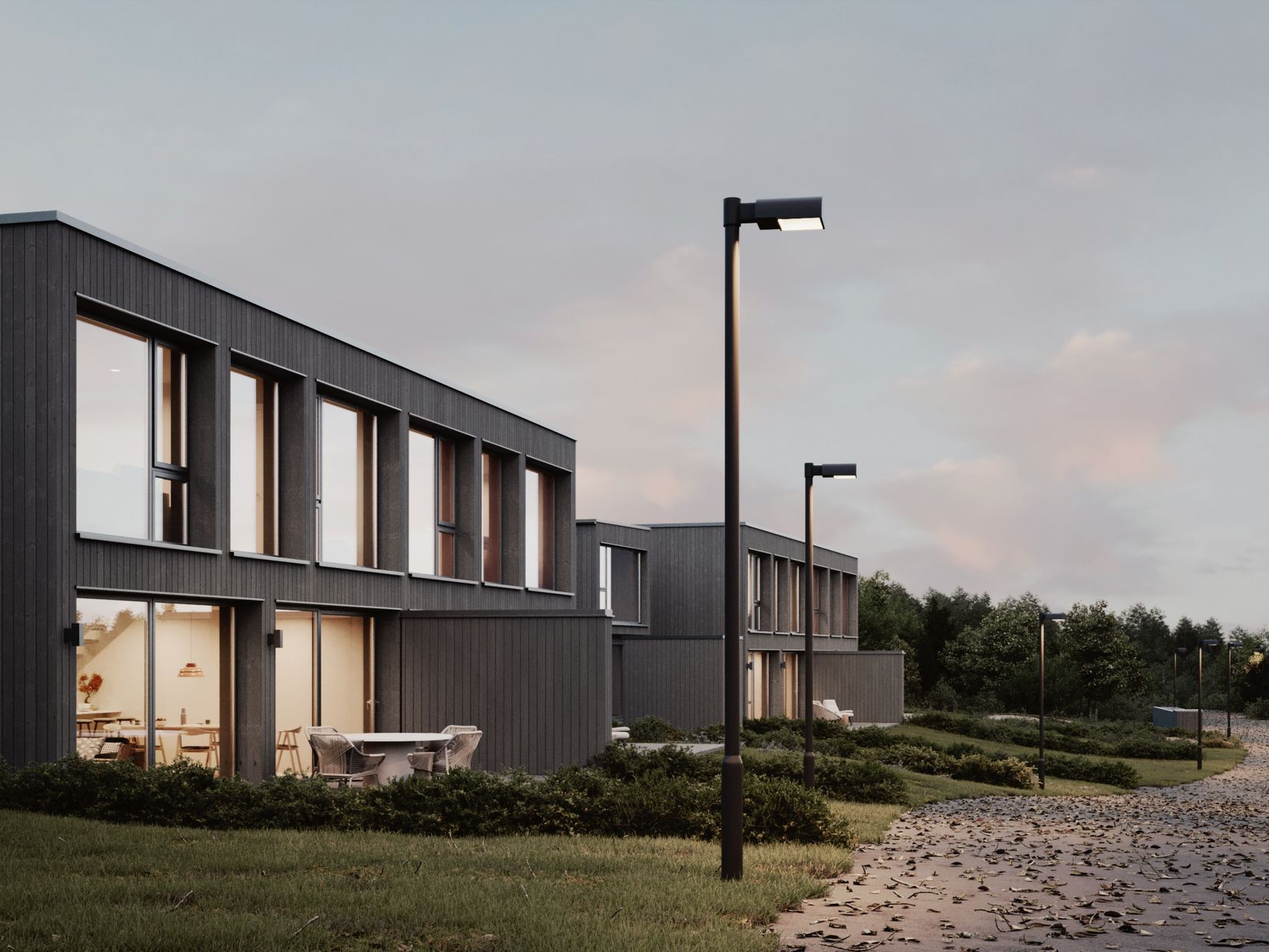 Radhus, Koordinatvägen 1-7 m.m, Högmora, Huddinge