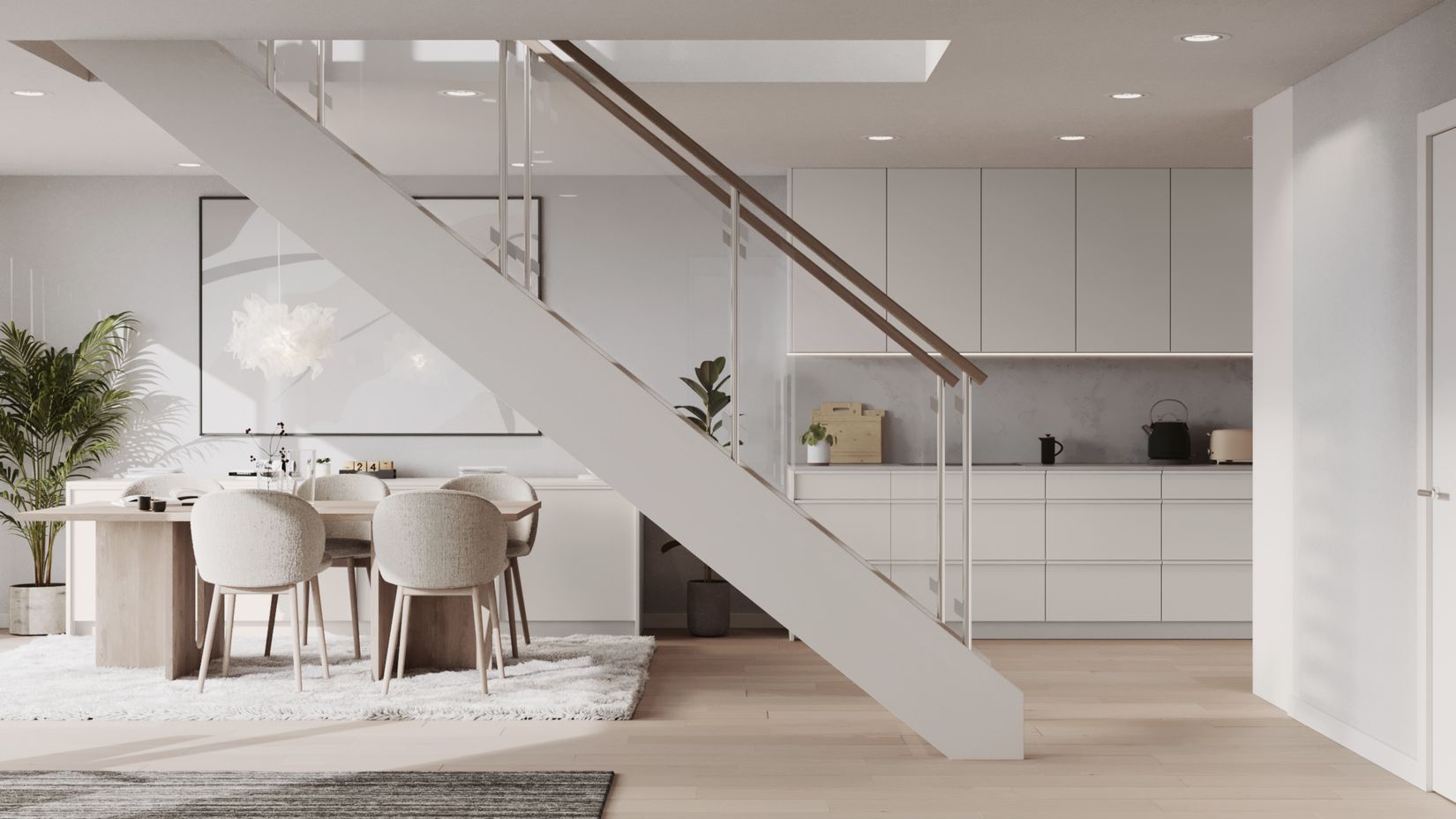 Radhus, Koordinatvägen 1-7 m.m, Högmora, Huddinge