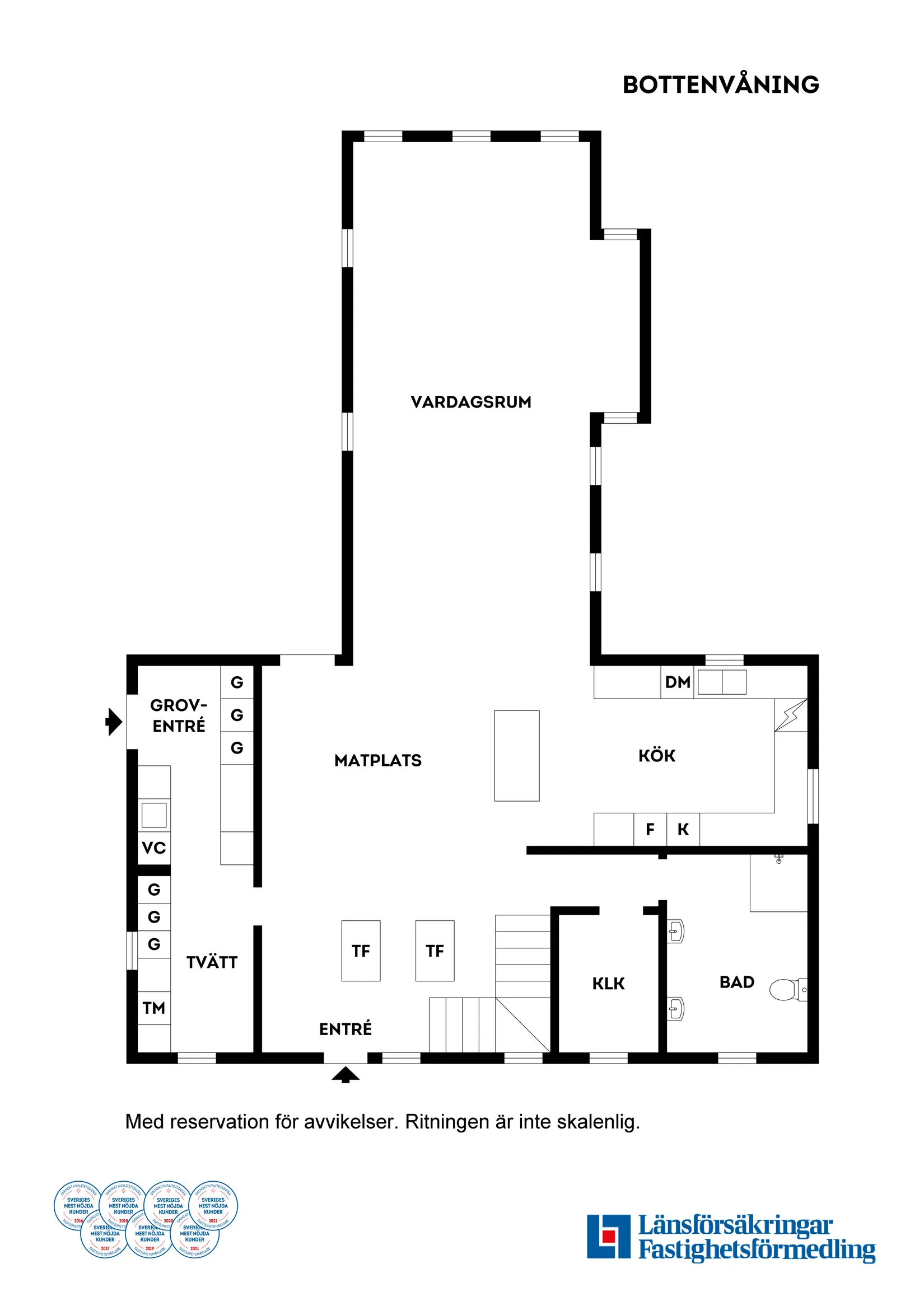 Villa, Bronsåldersvägen 17, Drag/Boda/Revsudden, Kalmar