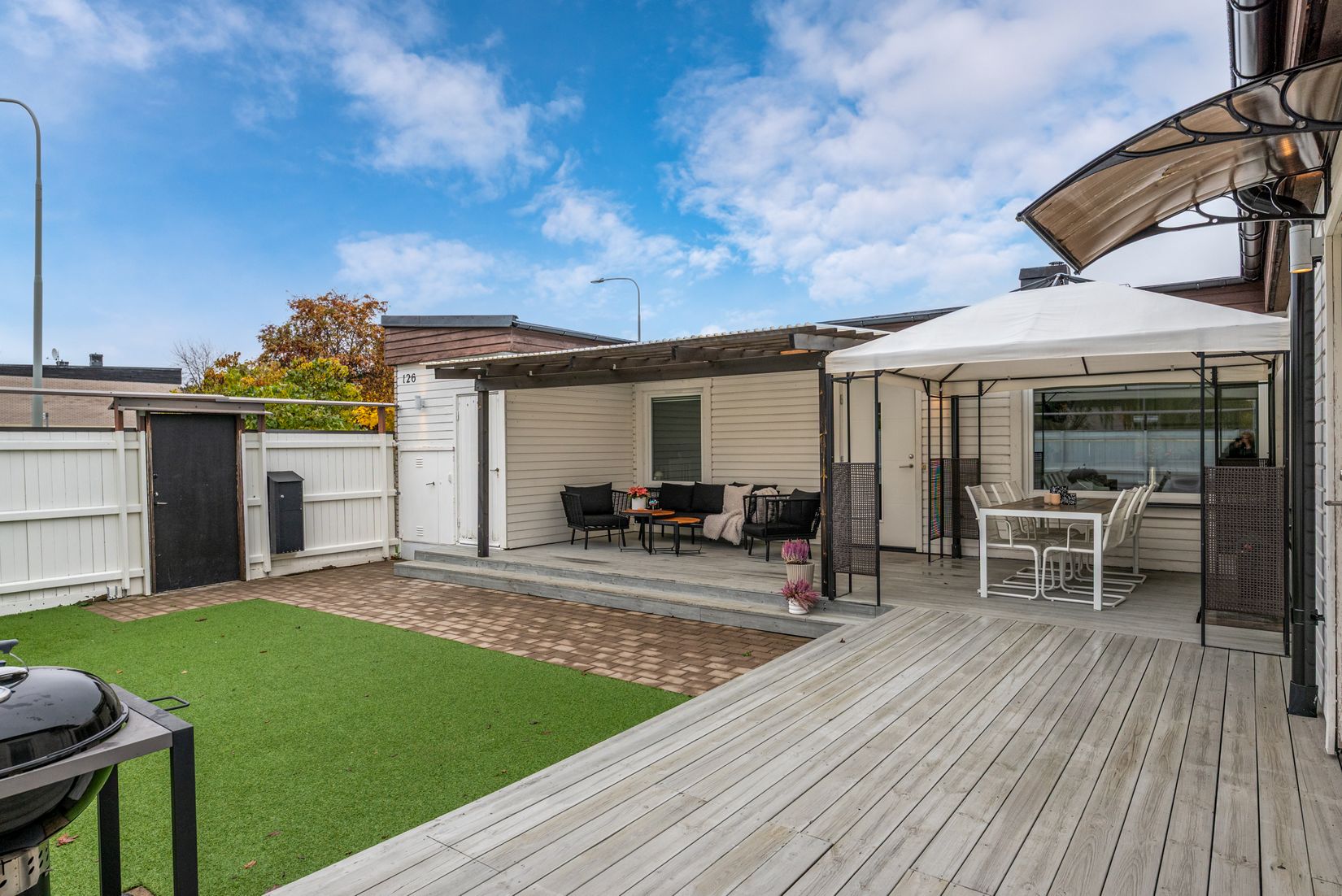 Villa, Radhus, Rädisvägen 126, Hässelby Norra Villastad, Stockholm