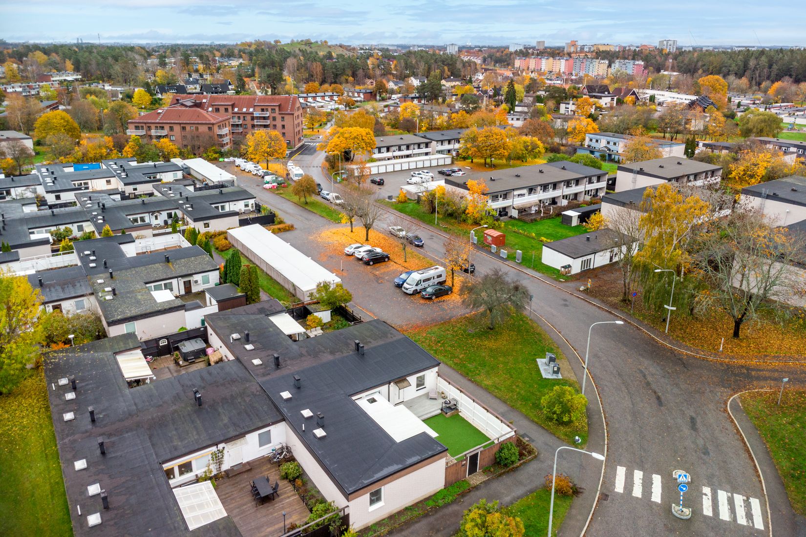 Villa, Radhus, Rädisvägen 126, Hässelby Norra Villastad, Stockholm