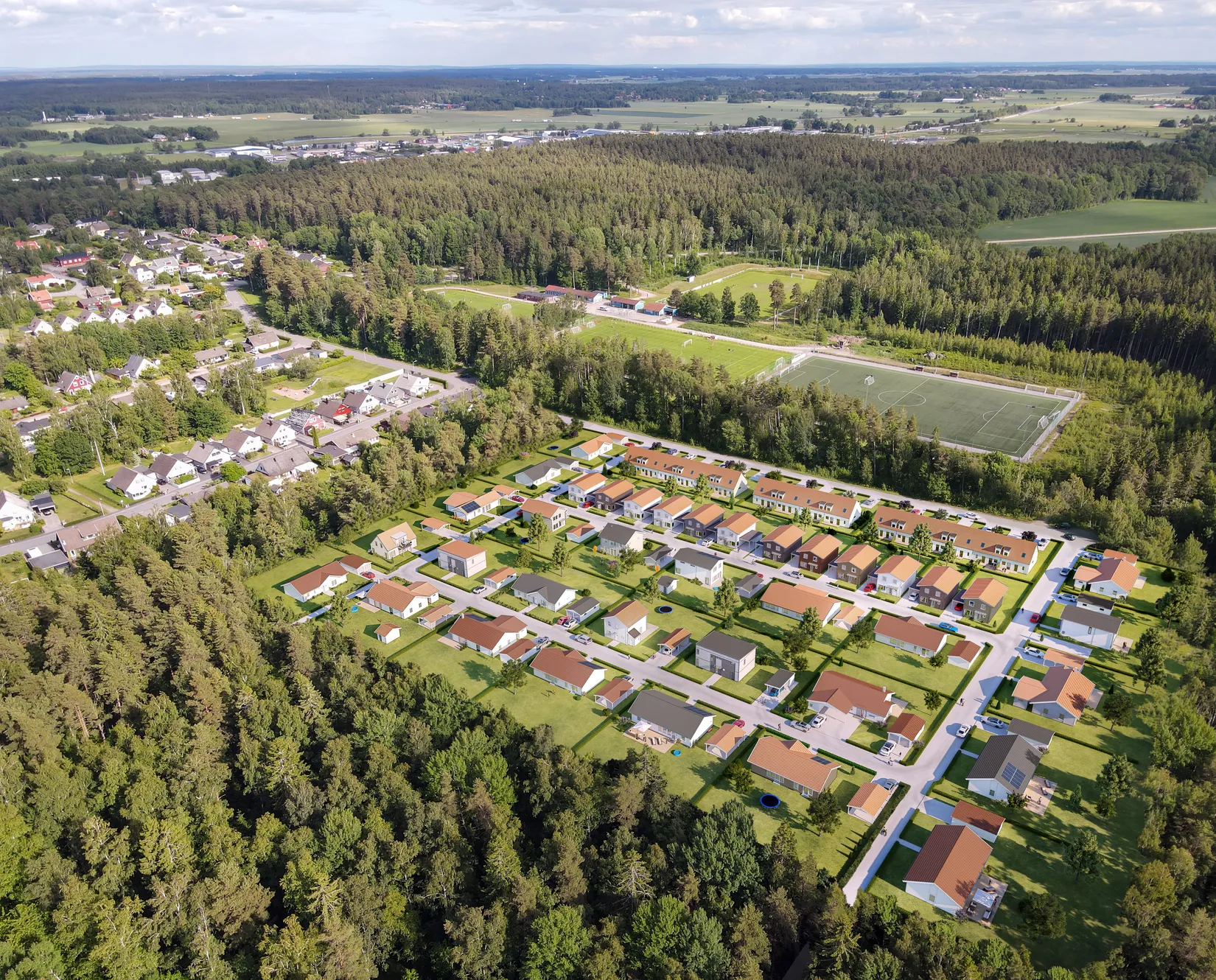 Tomt, Vallvägen 12, Dala, Mariestad
