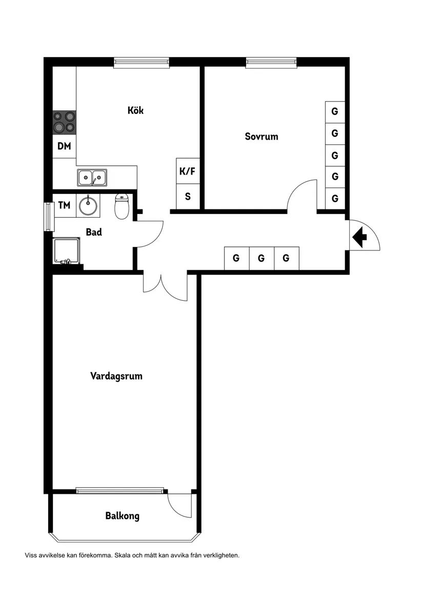 Bostadsrätt, Tegvägen 74, Viksjö, Järfälla