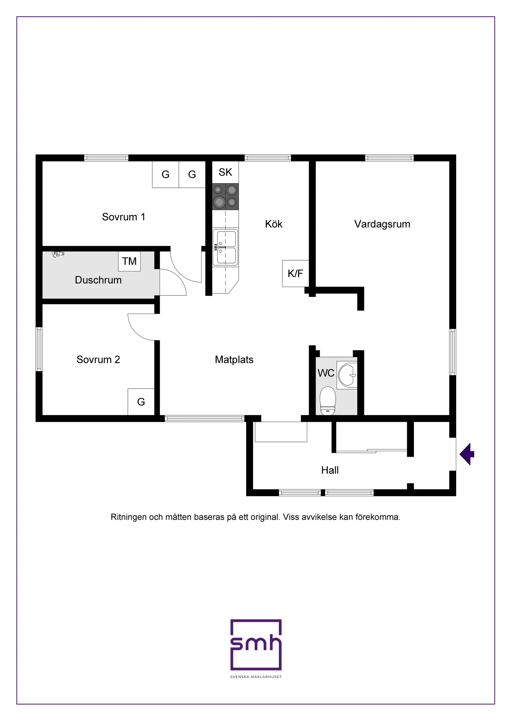 Villa, Lisatået 28, Västland, Sundsvall