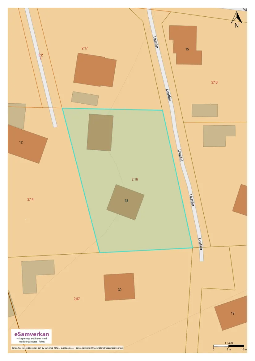 Villa, Lisatået 28, Västland, Sundsvall