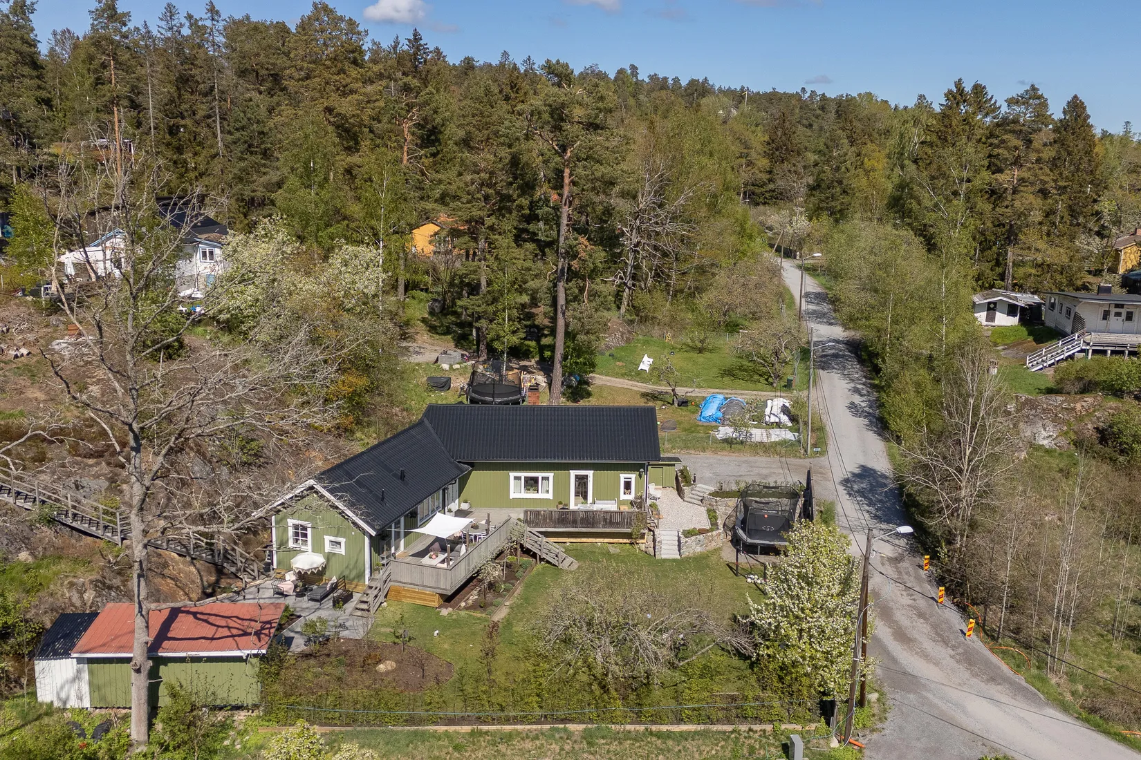 Villa, Marsvägen 1, Gustavsvik, Nacka