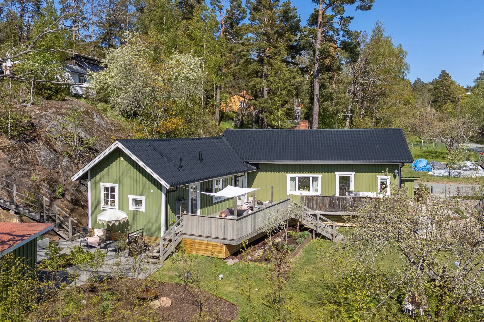 Villa, Marsvägen 1, Gustavsvik, Nacka