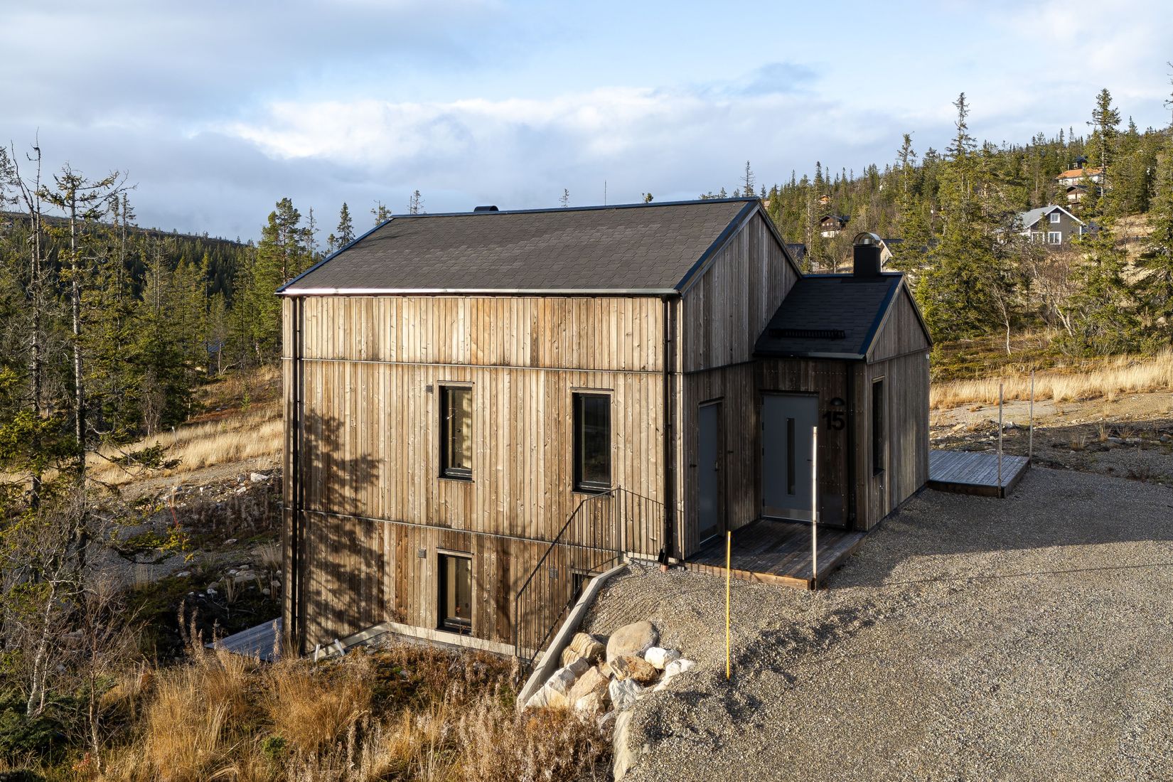 Villa, Brunkullastigen 2C, Storhogna, Dalvallen, Berg