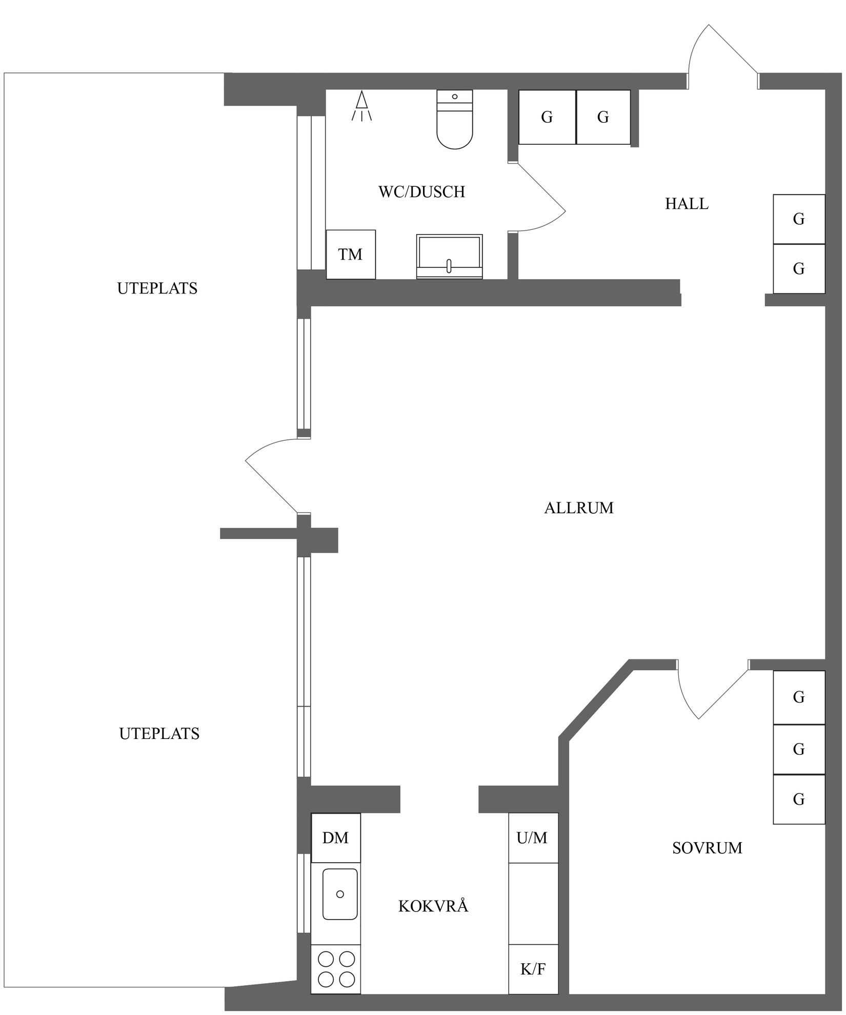 Bostadsrätt, Trestegsgatan 53, Ektorp, Norrköping