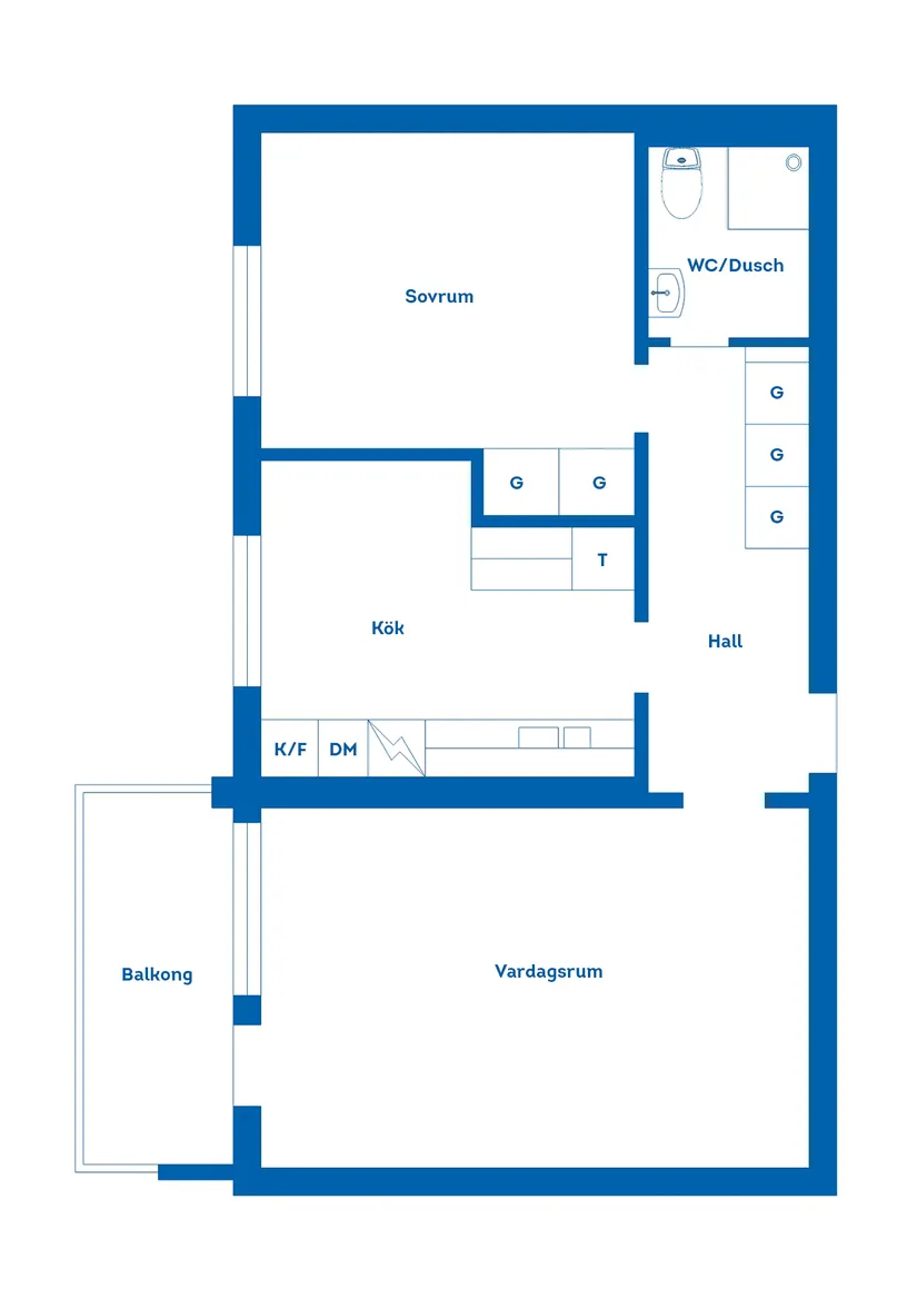 Bostadsrätt, Skövdevägen 21b, Centrum, Tibro