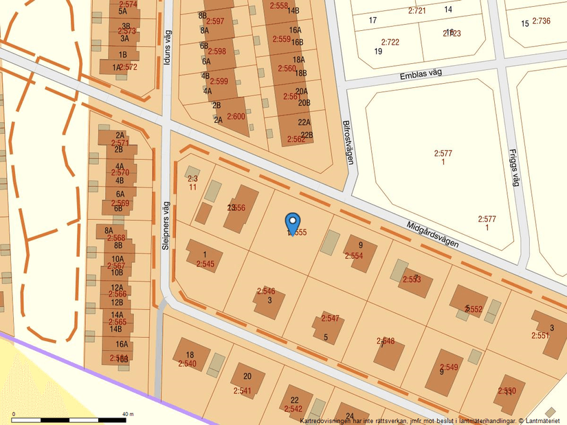 Tomt, Midgårdsvägen 11, Allarp, Laholm