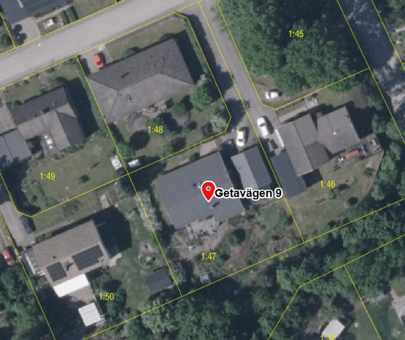 Villa, Getavägen 9, Åryd, Karlshamn