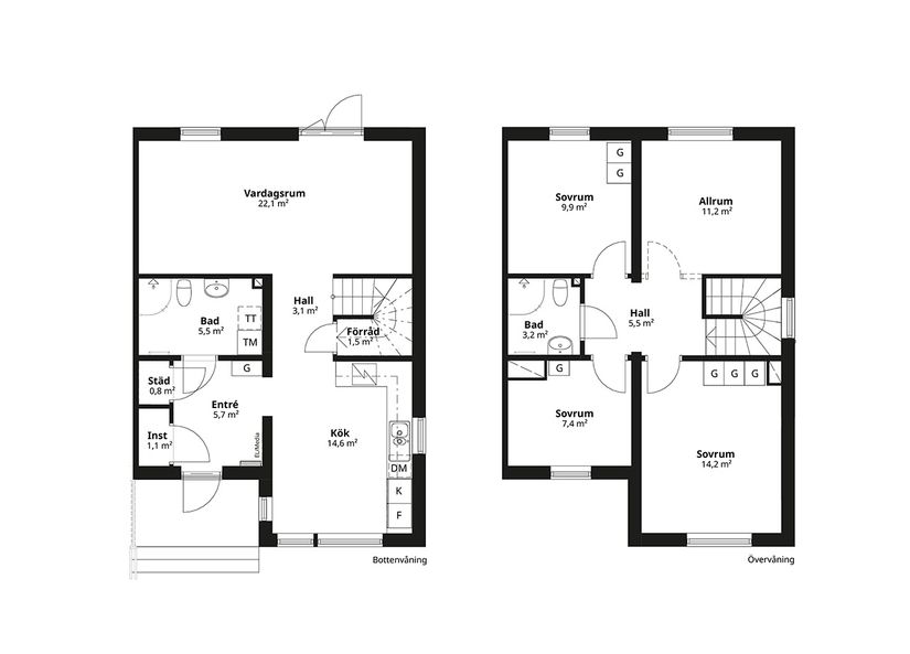 Bostadsrätt, Radhus, Alberts väg (F2), Landvetter, Härryda