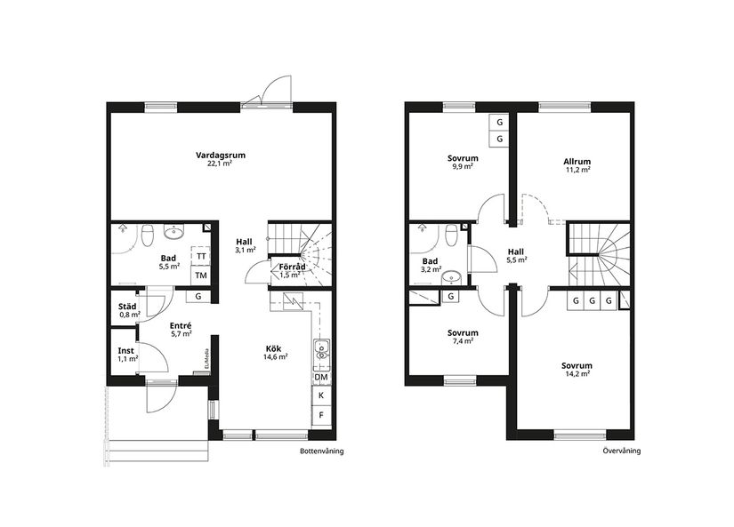 Bostadsrätt, Radhus, Alberts väg (F2), Landvetter, Härryda