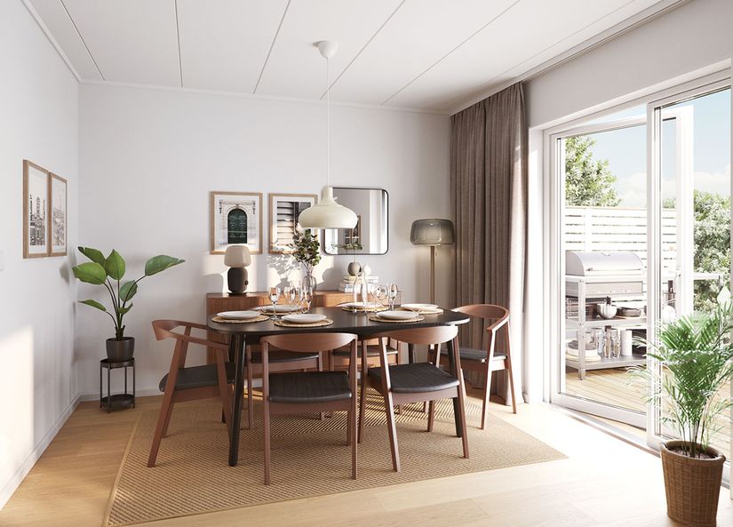 Bostadsrätt, Radhus, Alberts väg (F2), Landvetter, Härryda