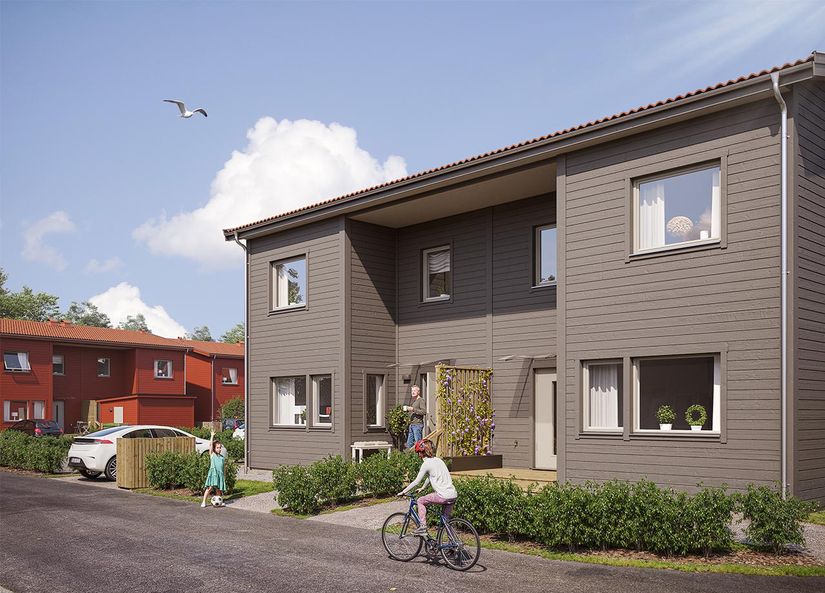 Bostadsrätt, Radhus, Alberts väg (F2), Landvetter, Härryda