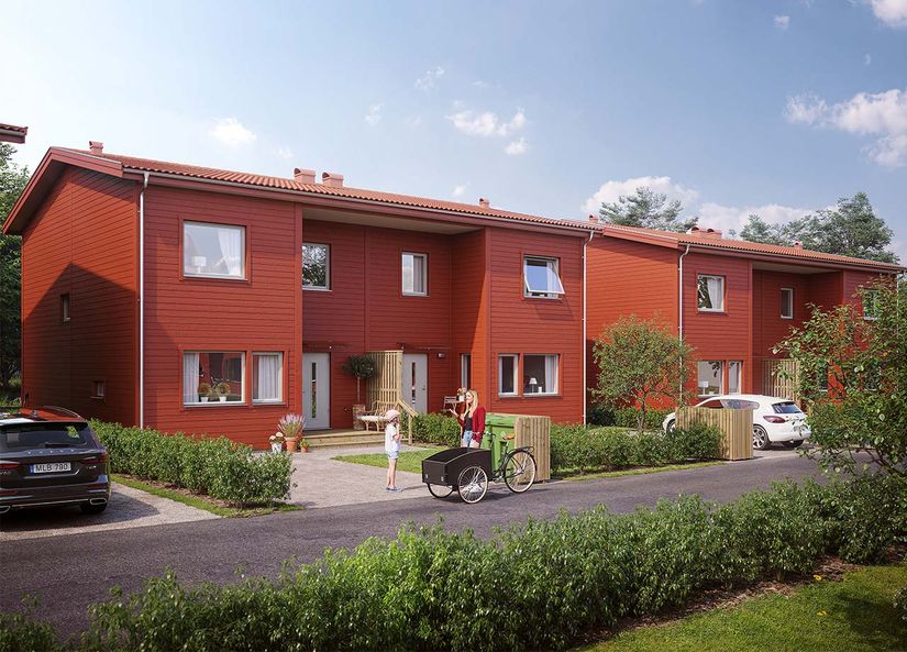 Bostadsrätt, Radhus, Alberts väg (F2), Landvetter, Härryda